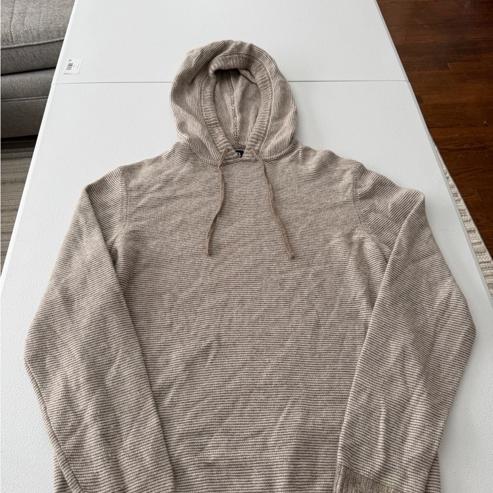 Boggi Milano Men Sweatshirt Cashmere Blend Size Medium Strings Italy Quality